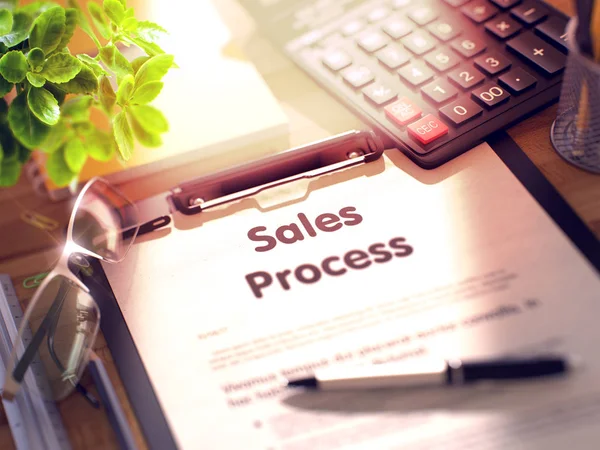 what are the 5 steps of the sales process.